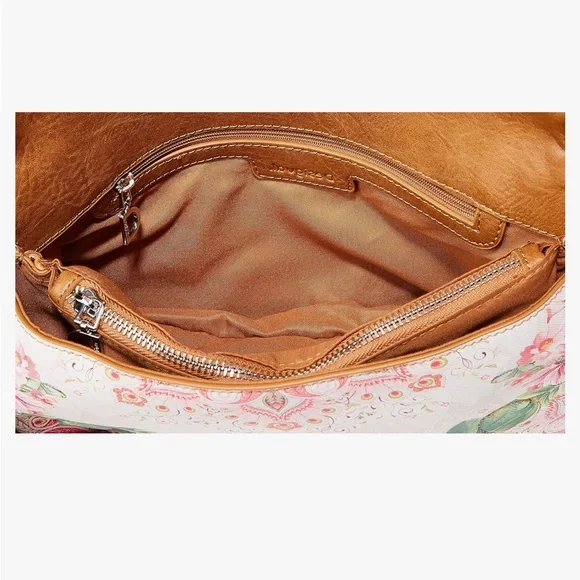 Desigual BOLS_FLOWER Valkyria Venecia Shoulder Bag with long strap and chain - Picture 6 of 15